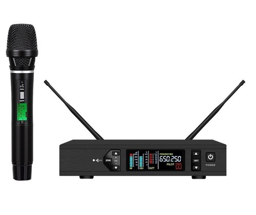 Wireless karaoke system uhf - system,